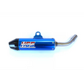 HGS Silencer Blue/Carbon - KTM HUSQVARNA GASGAS SX65/TC65/MC65 2024-2026)