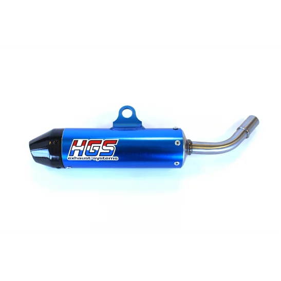 HGS Silencer Blue/Carbon - KTM HUSQVARNA GASGAS SX65/TC65/MC65 2024-2026)