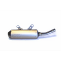 HGS Oval Alloy Steel Silencer – KTM SX250 & Husqvarna TC250 (2023–2026)