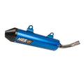 HGS Oval Blue Carbon Silencer – KTM SX250 & Husqvarna TC250 (2023–2026)