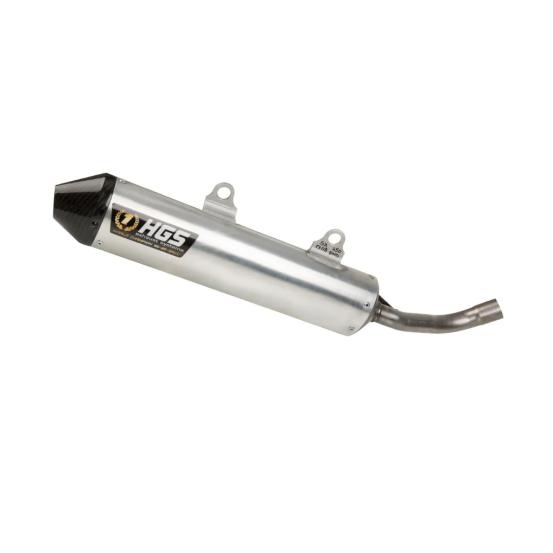 HGS Oval Alloy Carbon Silencer – KTM SX250 & Husqvarna TC250 (2023–2026)