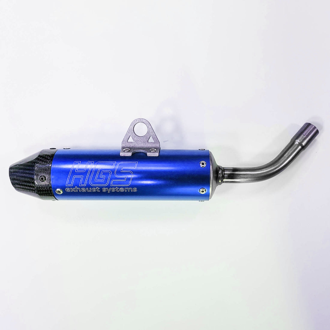 HGS Silencer Blue/Carbon - GASGAS MC125 (2024-2026)