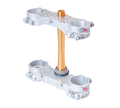 XTRIG ROCS Tech Triple Clamps (Silver) - KAWASAKI KXF250 21-26/KXF450 19-26