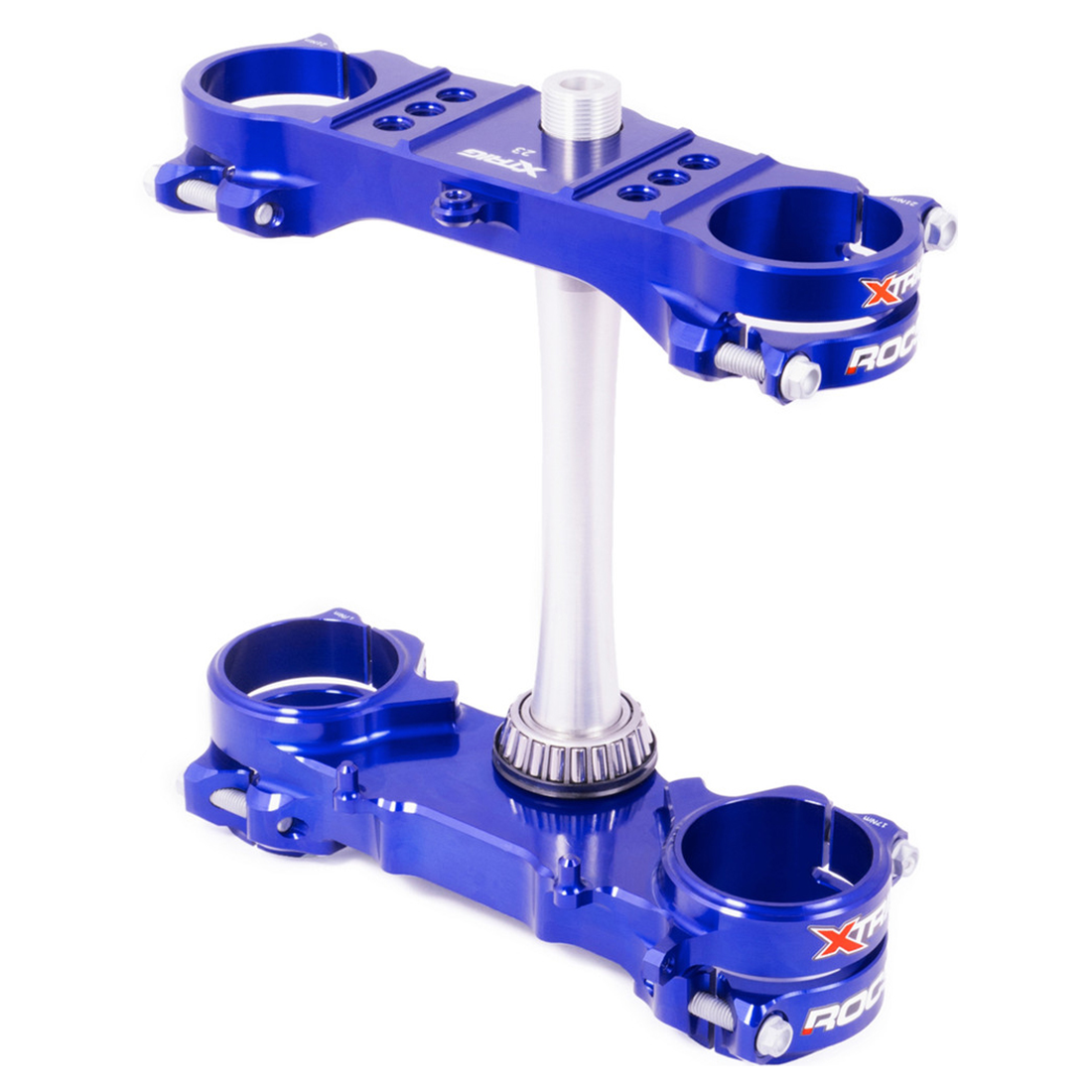 Xtrig ROCS Tech Triple Clamps (Blue) - Yamaha YZ125 2015-2026