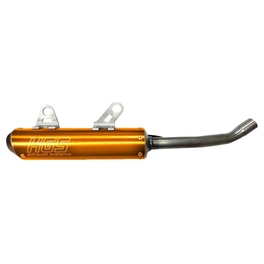 HGS Silencer Orange/Steel - KTM HUSQVARNA SX125/150/TC125 (2019-2022)