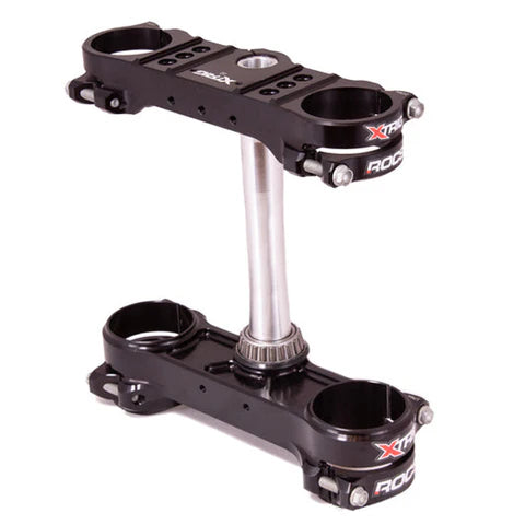 XTRIG ROCS Tech Triple Clamp Black – KTM SX, SX-F, EXC & EXC-F (2023–2026) – OS 22mm