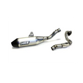 Full HGS Exhaust System Alloy/Carbon - HONDA CRF450 2021-2026
