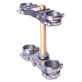 XTRIG ROCS Tech Triple Clamp (Silver) - SUZUKI RMZ250 19-26/RMZ450 18-26