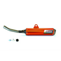 HGS Silencer Orange/Steel -GASGAS MC125 (2024-2026)