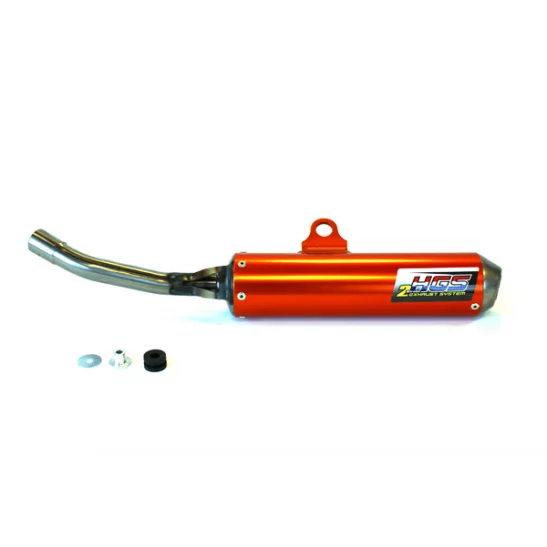HGS Silencer Orange/Steel -GASGAS MC125 (2024-2026)