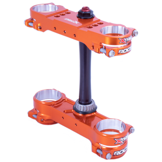 XTRIG ROCS Pro Triple Clamps (Orange) - KTM SX/SXF/EXC/EXCF 24-26